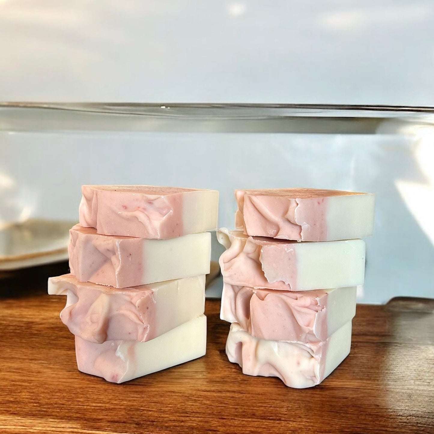 Lavender Lullaby Bar - (Lavender essential oil, French pink clay, Kaolin clay, All Natural Bar Soap)