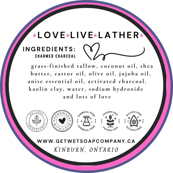 Charmed Charcoal - Bar Soap