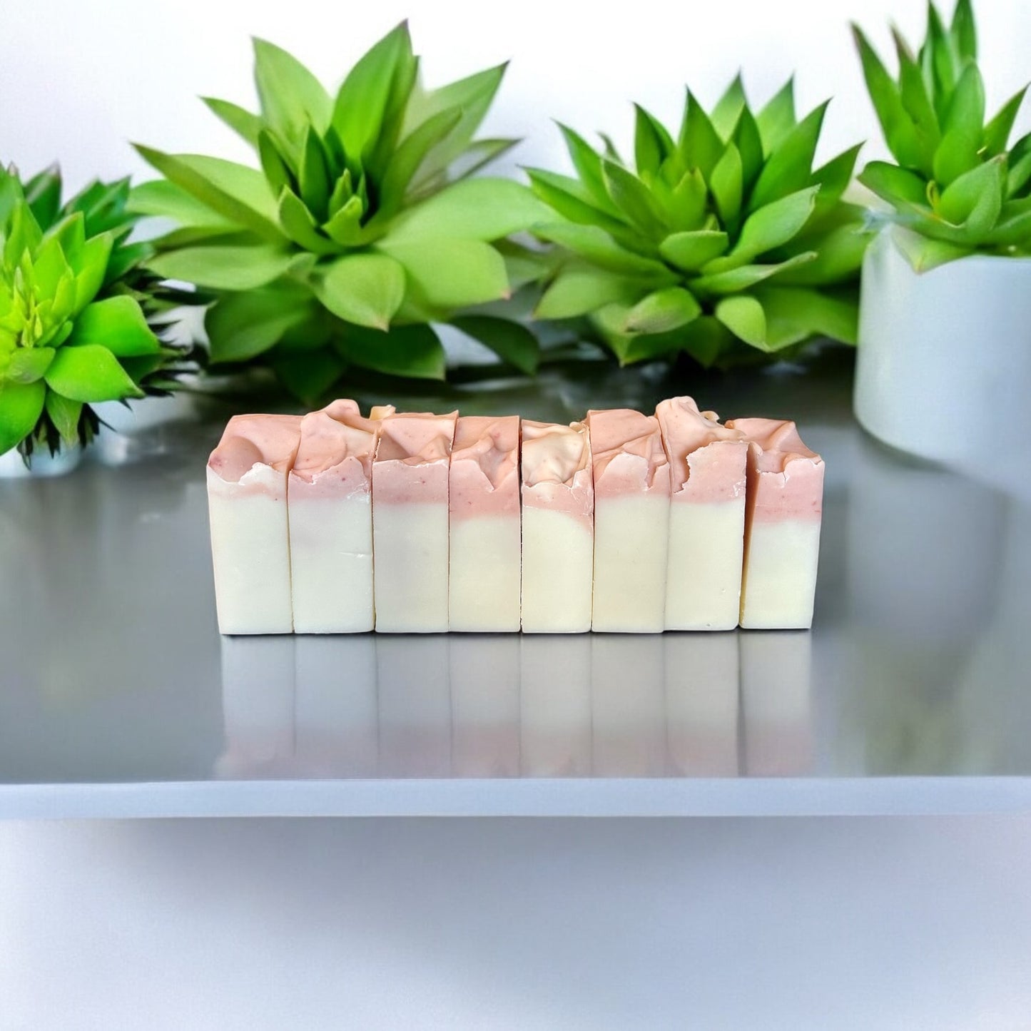 Lavender Lullaby Bar - (Lavender essential oil, French pink clay, Kaolin clay, All Natural Bar Soap)